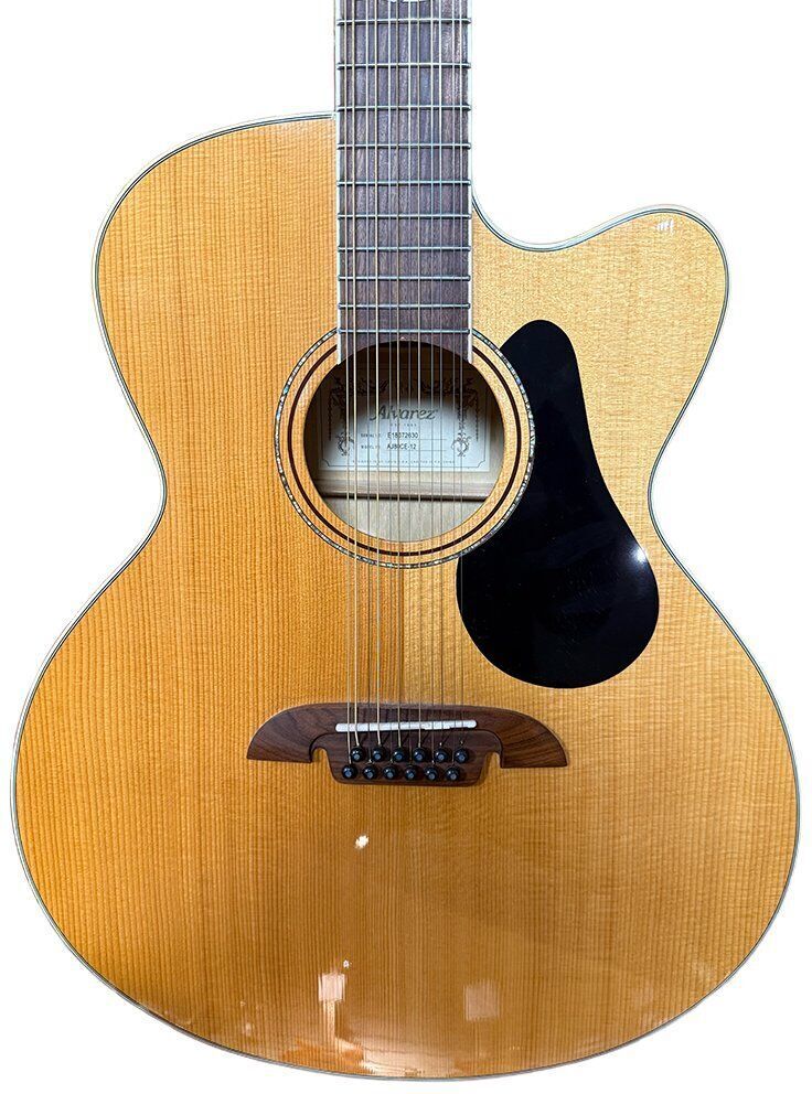 Alvarez AJ80CE12 Jumbo 12-String Electro-Acoustic Guitar   Nature - Refurbished