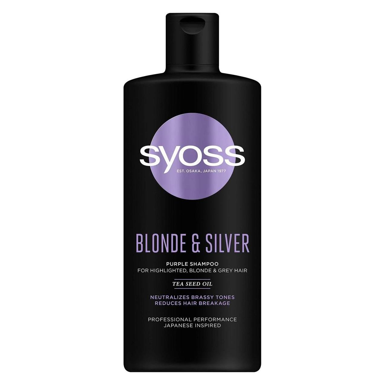 Syoss Blonde & Silver (Flüssiges Shampoo, 440 ml) (9000101290097)