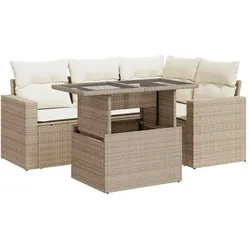 vidaXL, Gartenlounge, Qugonina (mit Stauraum)