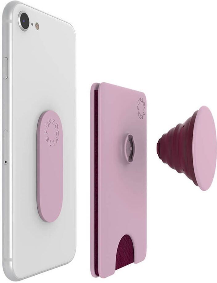 PopSockets PopWallet+ Blush Pink Irrotettava Korttikotelo