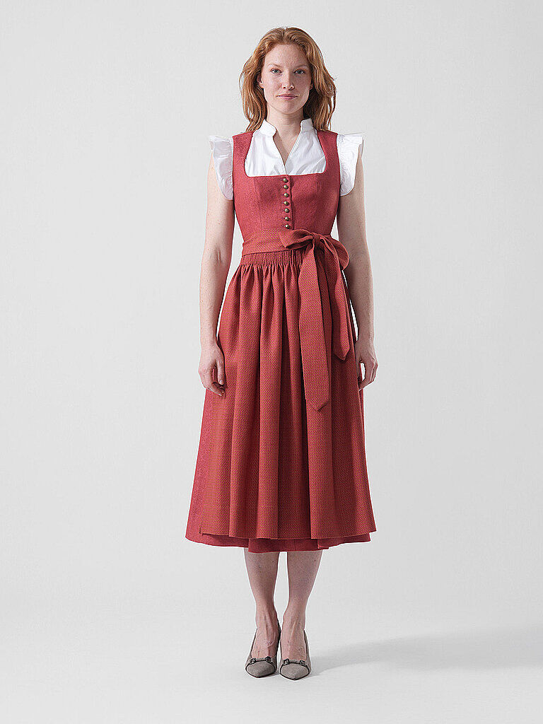 GOTTSEIDANK Dirndl MONIKA rot   42 42