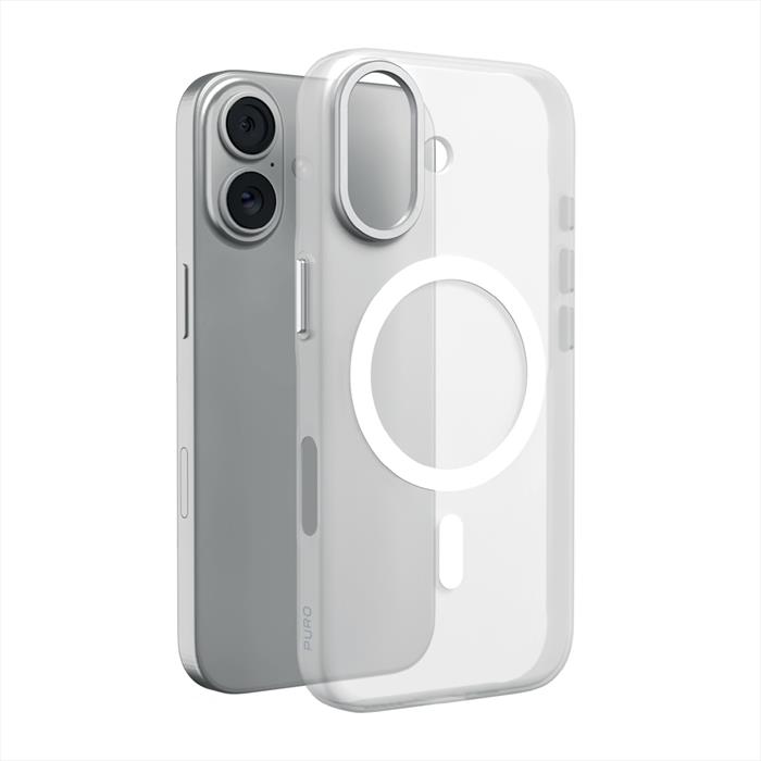 PURO Cover Lightfeel Per iPhone 17-bianco