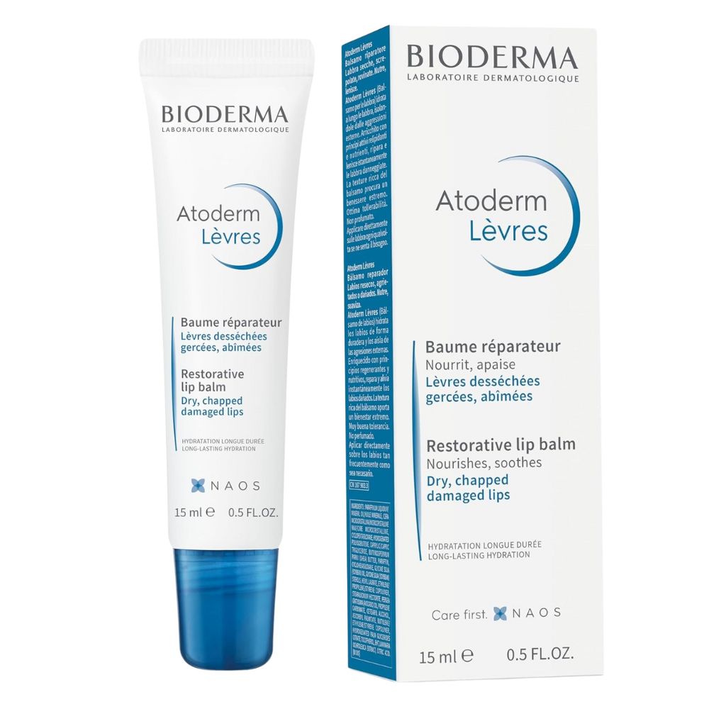 Bioderma Atoderm Levres Restorative Lip Balm 15mL