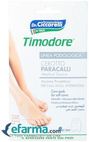 Timodore Cerotto Paracalli per Calli Molli e Interdigitali 9 Pezzi