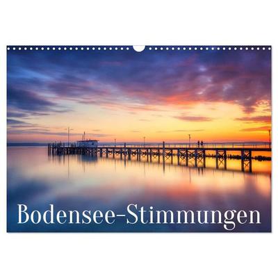Bodensee-Stimmungen (Wandkalender 2027 DIN A3 quer), CALVENDO Monatskalender