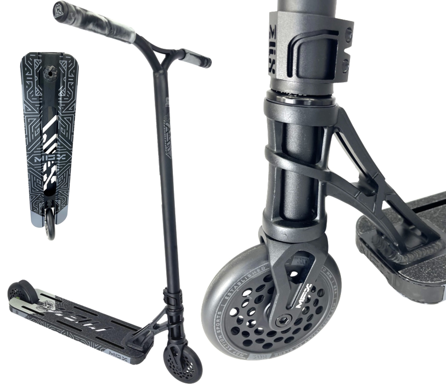MGP Madd Gear MGX Extreme Stunt-Scooter H=90cm schwarz (23403)