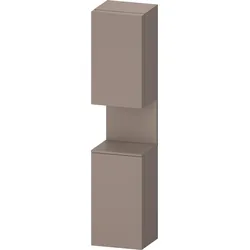 Duravit Collection One Hochschrank, Türanschlag links, 400x360x1760mm, Nische Basalt Matt, QA1346L43430000, Farbe: Basalt Matt
