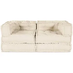 vidaXL, Sofa + Bettsofa, Roland (2x Eckelement)