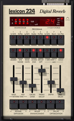 Universal Audio Lexicon 224 Dig. Reverb Native