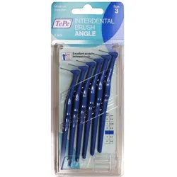 TePe Interdentalbürsten Angle blau 0,6mm ISO 3, 6 St 6 St