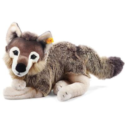 Steiff 069284 - Snorry Schlenker-Wolf, liegend, Webpelz, 40 cm