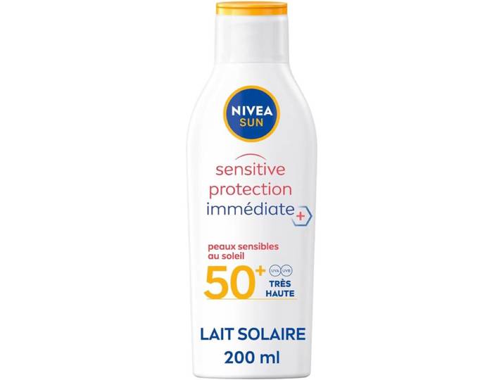NIVEA SUN Sensitive Lait de protection solaire SPF 50+ - 200 ml