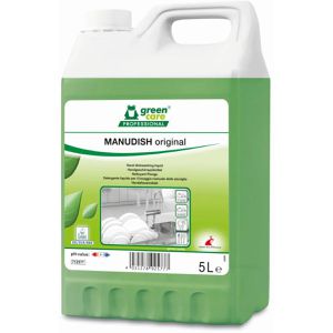 Tana Spülmittel Manudish original 712577, Konzentrat, biologisch, hohe Fettlösekraft, Kanister, 5 Liter