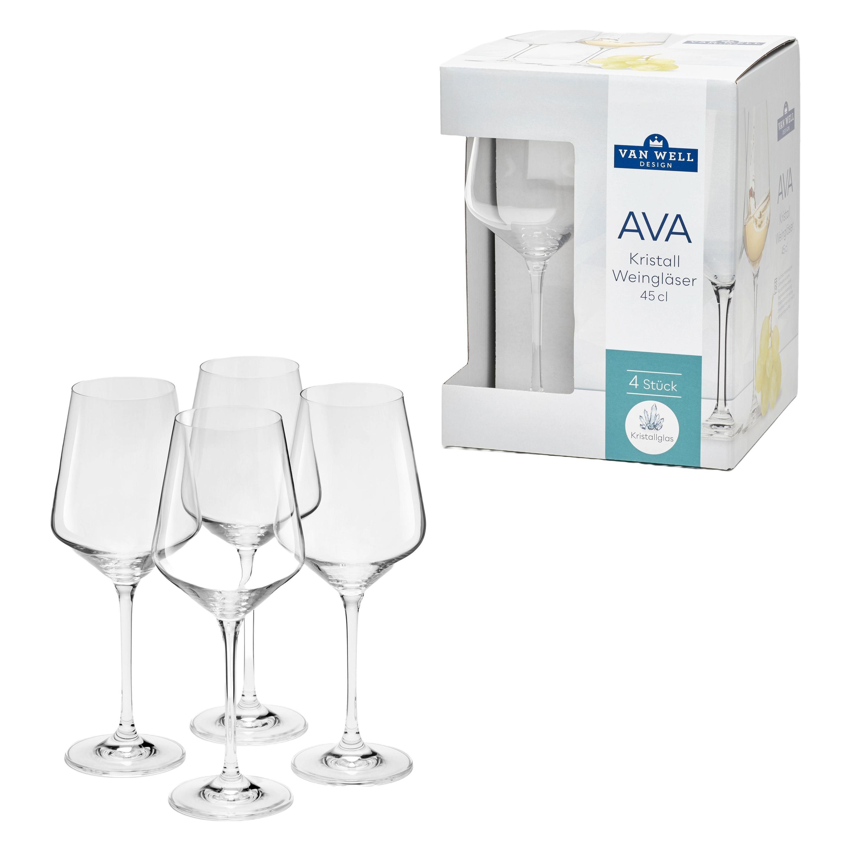 Bormioli Rocco Weinglas Ava 450ml 4St (4 Gläser) (4109024)