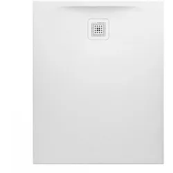 LAUFEN Pro Duschwanne H2109510000001 Marbond Ablauf kurze Seite weiss