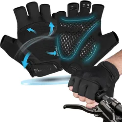 Ergonomische Halbfinger Fahrradhandschuhe „BEN“ - XXL - Bestseller,Neu,oft gekauft,Zubehör
