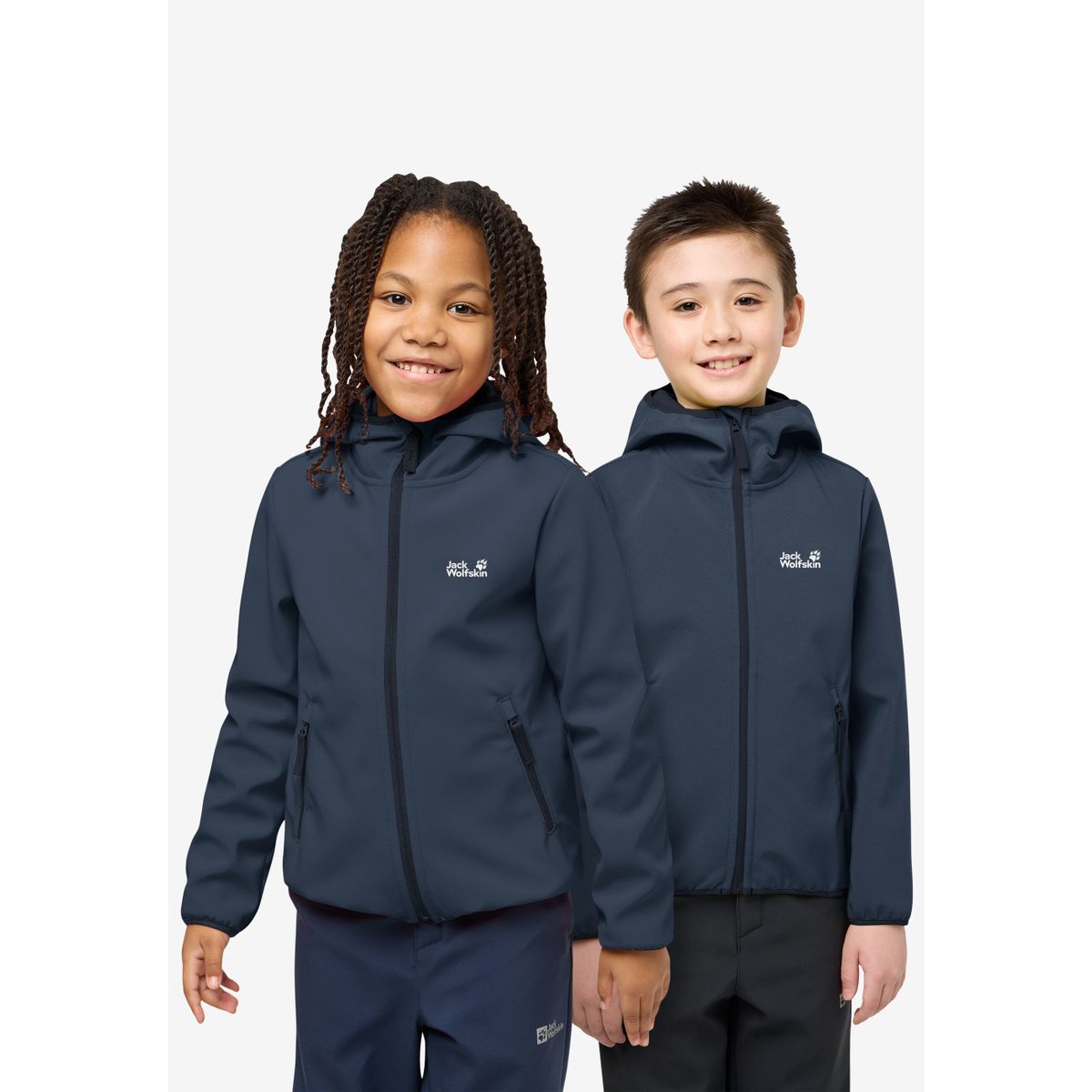 Jack Wolfskin Fourwinds Jacket Kids midnight sky (C0412) 104 A61854_C0412_K06