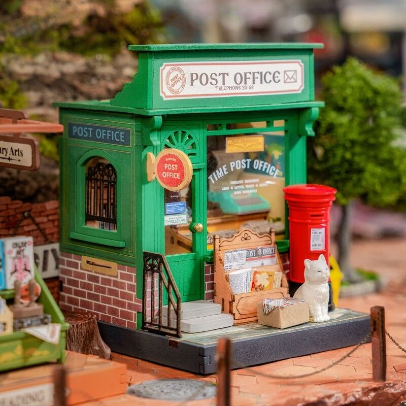 Century Post Office - Miniature 3D DIY Rolife