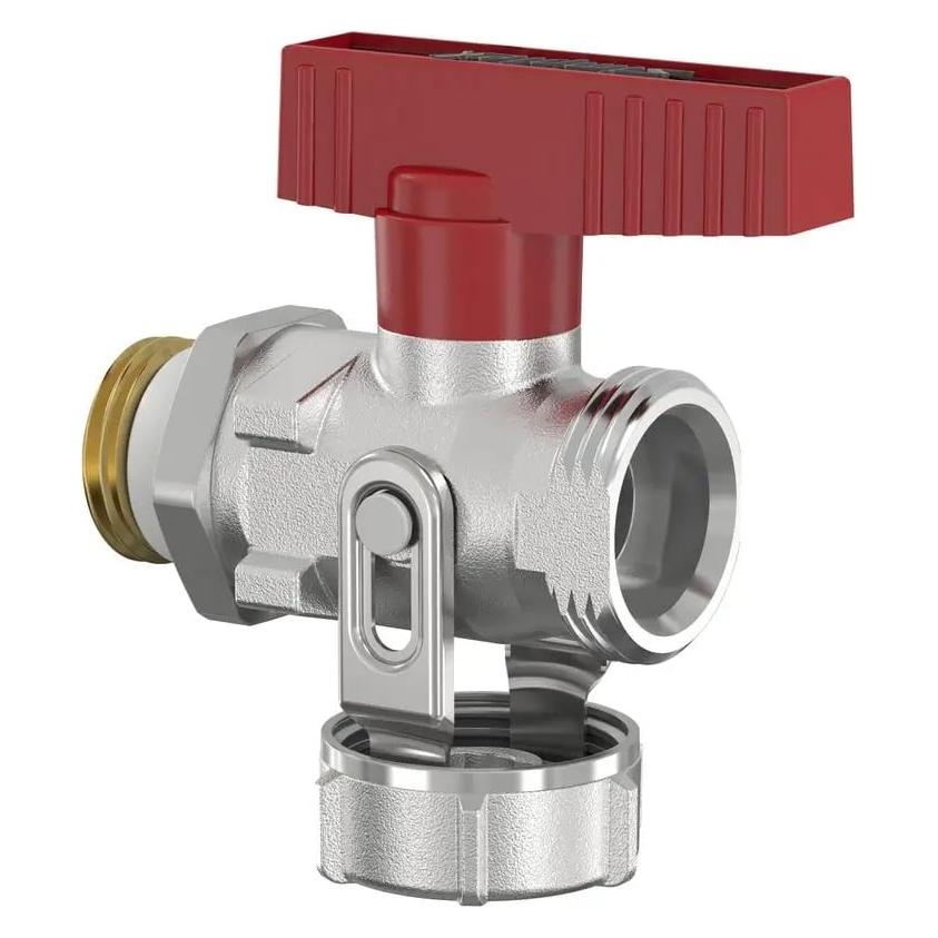 Flamco KFE-Kugelhahn Durchgang G1/2a PN16 MS vern. (F10637)