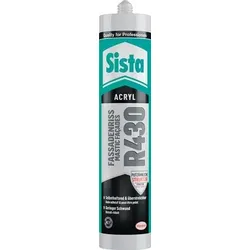 Acryl R430 Fassadenriss 300 ml altweiß Kartusche SISTA