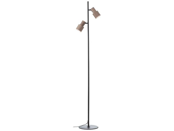 Lampadaire BRILLIANT 140 cm\, gris Cadiz\, IP20\, GU10 Compatible avec les ampoules LED