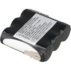 AccuCell Notleuchtenakku NiMH 3,6V 2100mAh F1x3 A mit Faston-Anschluss, Akku Ladegerät