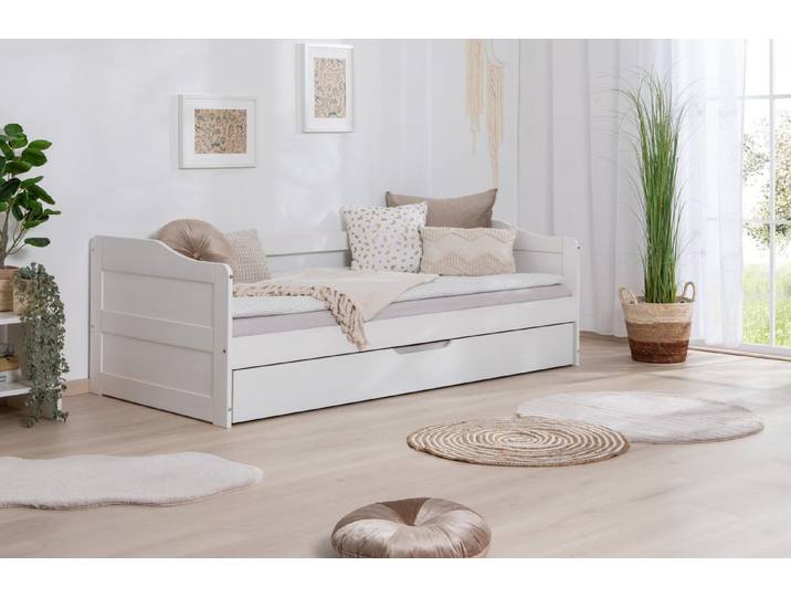 Ticaa Funktionsbett Funktionsbett Sofabett Melinda Kiefer massiv