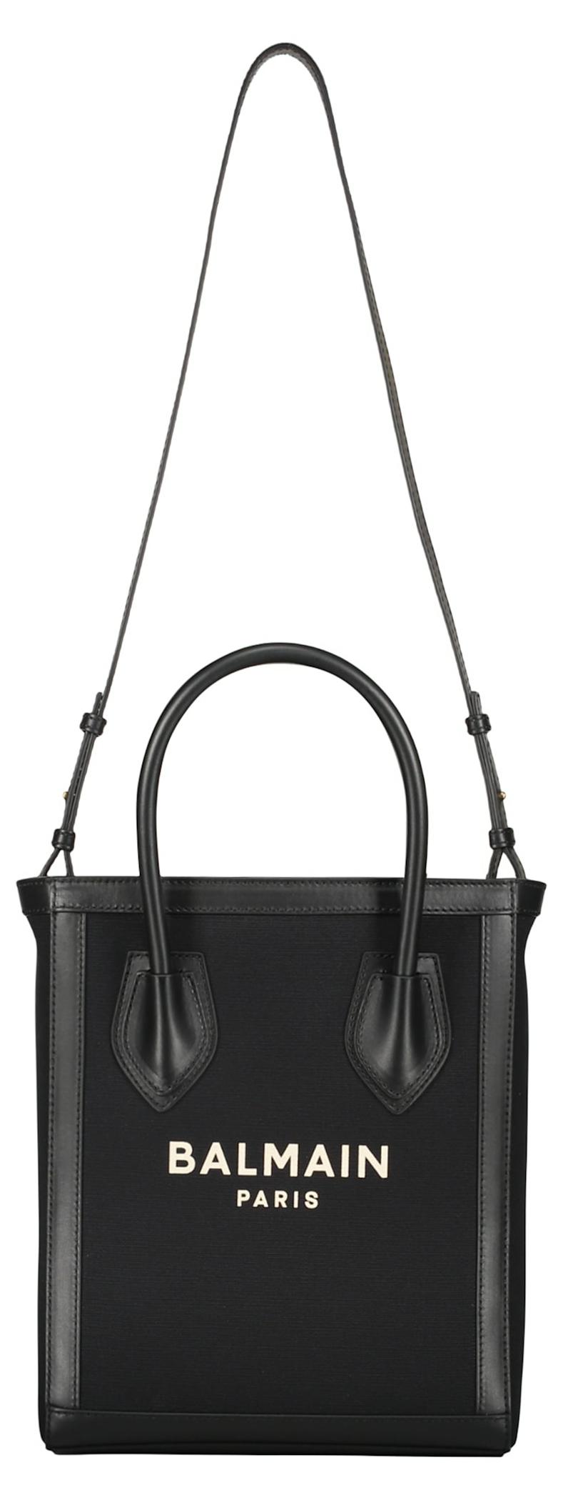 Balmain Damen Tote Bag Handtasche Schwarz