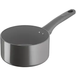 Lagostina 010274031118 Kasserolle 18 cm langer Stiel, Pfanne + Kochtopf, Grau