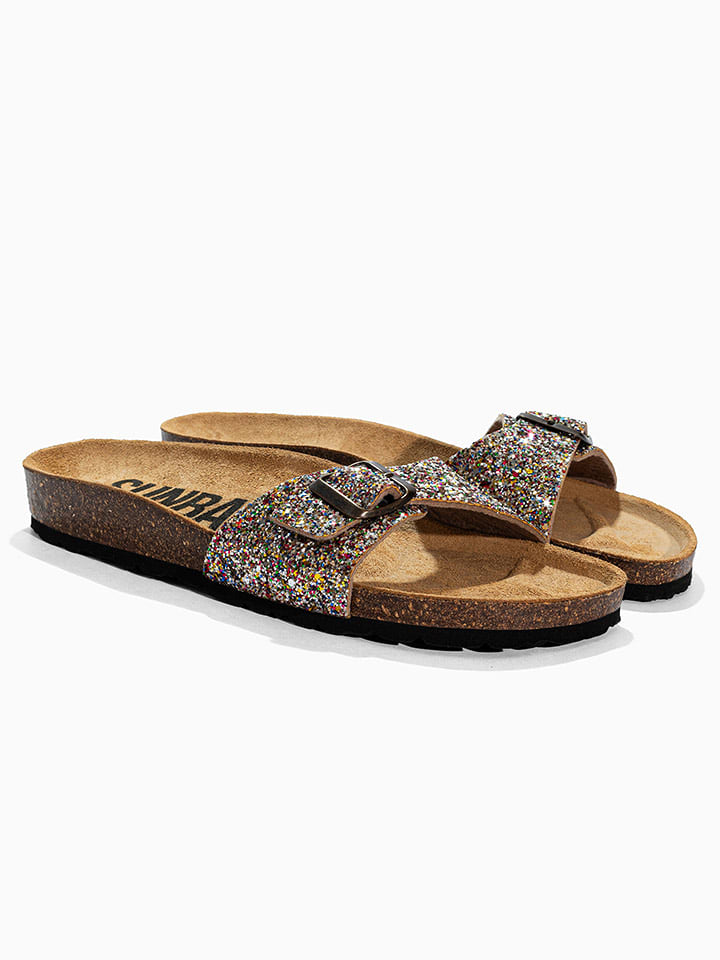Sunbay Pantoletten "Jasmin" in Bunt - 36