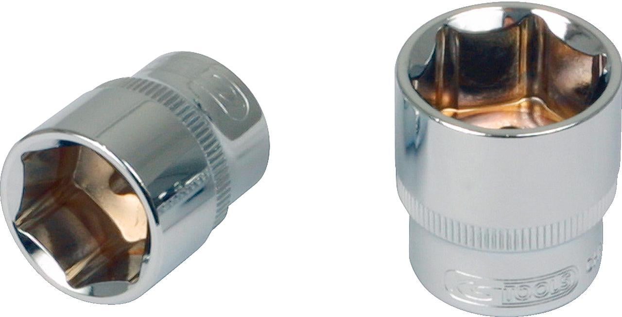 KS Tools 1/4" CHROMEplus zeshoekige doornut, 11/32"