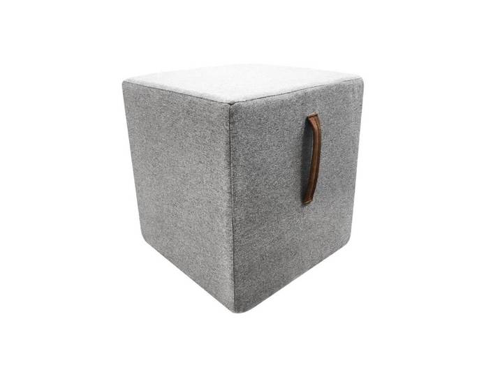 JVmoebel Pouf Moderner grauer Pouf aus Polyätherschaum als Fuß- und Polsterhocker (1-St., Hocker), Made in Europa