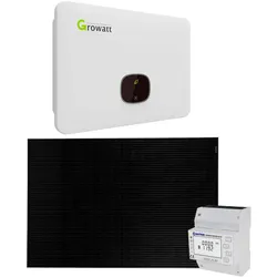 Growatt 25kWp PV-Anlage Glas Glas ohne Speicher mit MID 25KTL3-X 25kW