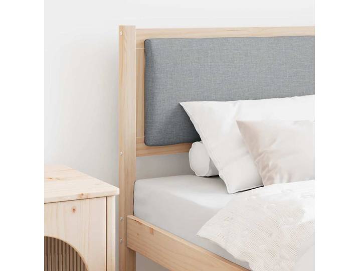 vidaXL Kopfteil Braun Massives Kiefernholz