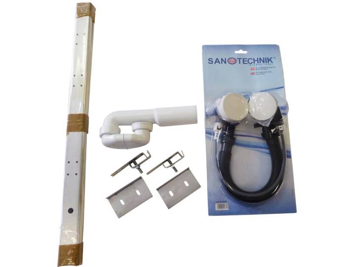 Montageset für Badewanne