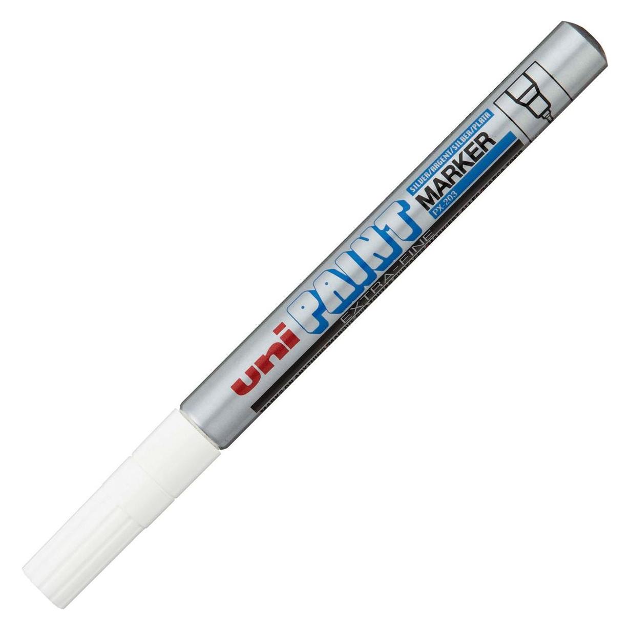 Uni-ball Permanent-Marker PAINT (PX-203), silber (1x) (PX-203 AR)
