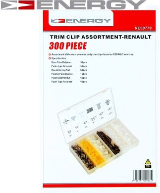 Energy Halteclipsatz, Karosserie Ne00770 Für Fiat Mercedes Renault