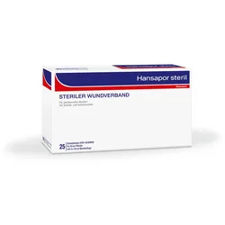 Hansapor steriler Wundverband, 25 Pflaster, 10cm x 15cm 25 St
