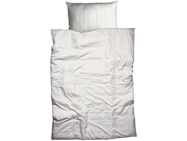 Inhouse Duvet Gots Satin Paspel 200x210 weiss