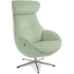 Conform Sessel Globe Stoff Blau Ice