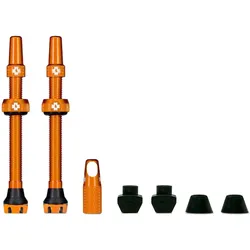 Muc-Off Ventil Tubeless Valve Kit V2 44mm orange