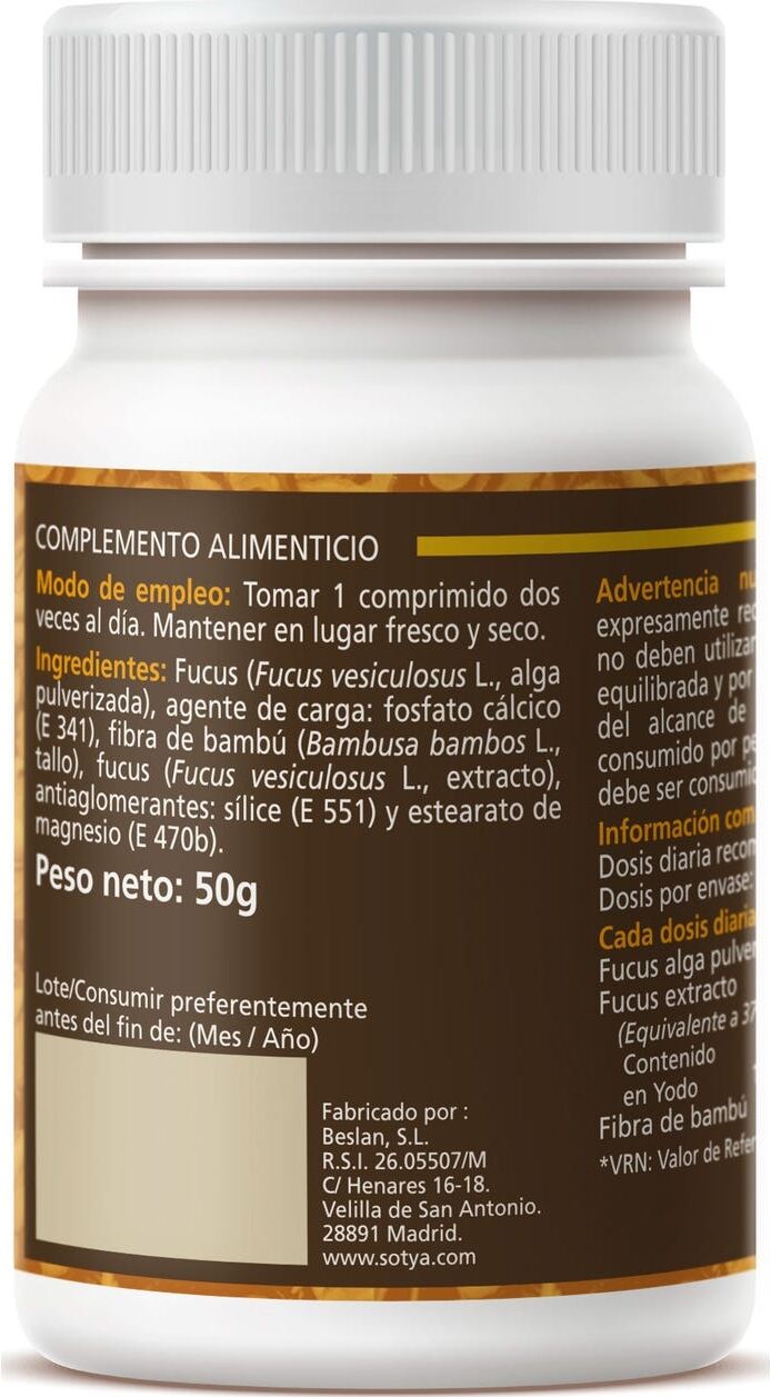 Sotya Fucus 500 mg 100 comp
