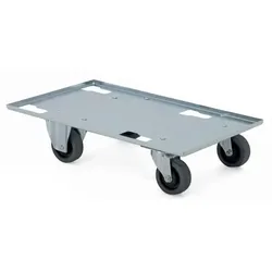 Transportwagen Blechwagen max. 300 kg Transportwagen mit 4 Lenkrollen, Maße: 650x410x150 mm