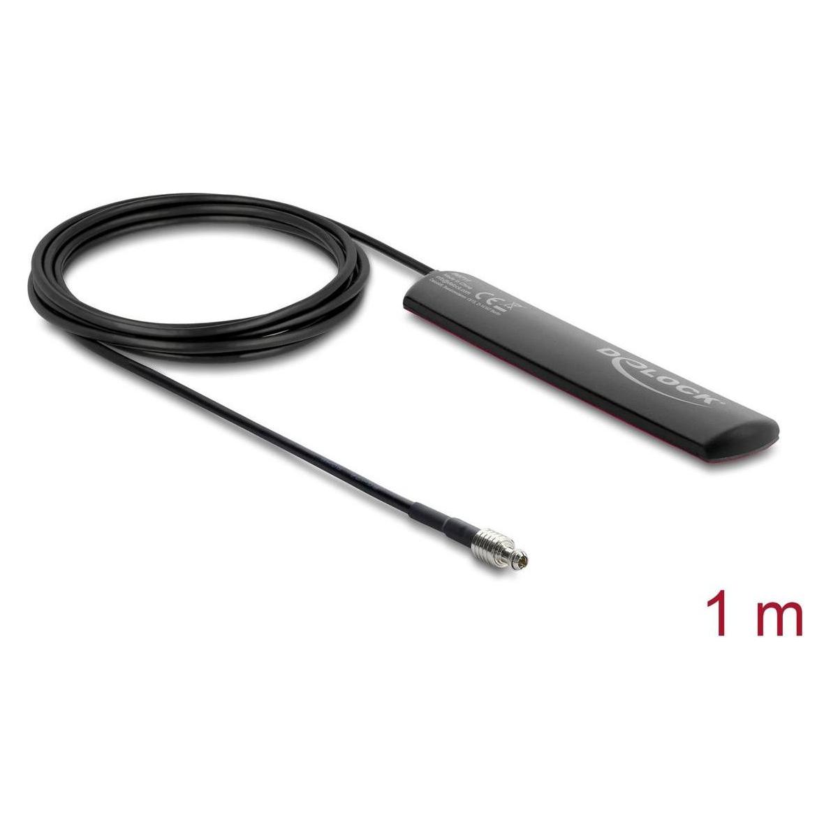 Delock LTE Antenne TS9 Stecker 1,5 dBi omnidirektional starr (90711)