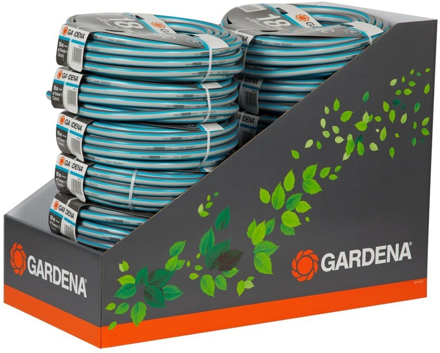 Gardena Classic Schlauch 13 mm (1/2") 18 m Display (18001-90)