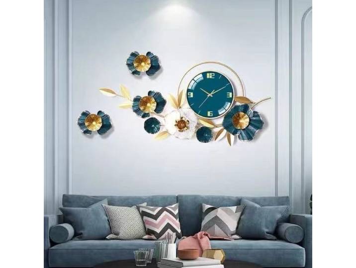 Horloges murales de luxe pour chambre à coucher, salon, cuisine, design moderne, horloges murales nordiques, salon, chevet, horloge murale, décoration de chambre