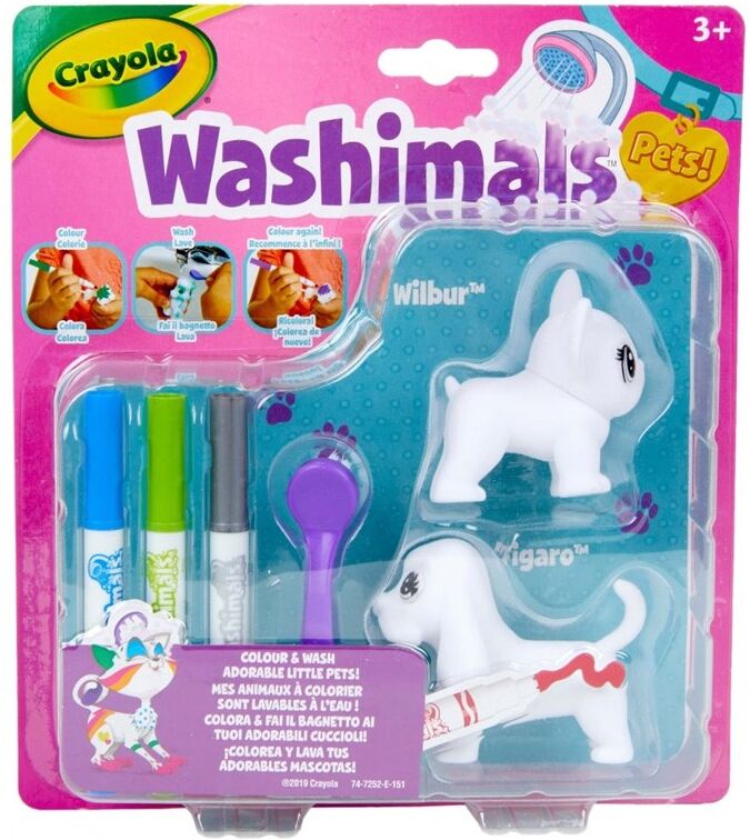 Blister Washimals Chiens - Crayola