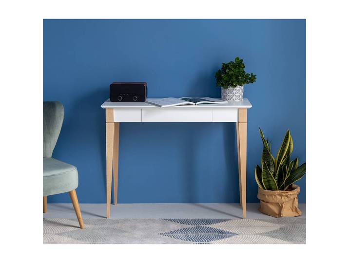 Bureau Monka 85cm Blanc/Blanc