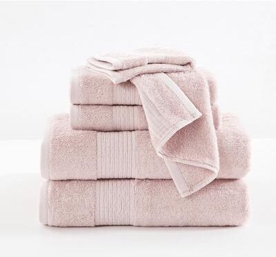 Brooklyn Loom Cotton TENCEL 6 Piece Towel Set - Towel Set