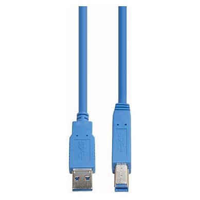 E+P USB 3.0 Anschlusskabel CC 302/2 2,5m Typ-A + Typ-B (2.50 m, USB 3.2 Gen 1) (CC302/2)